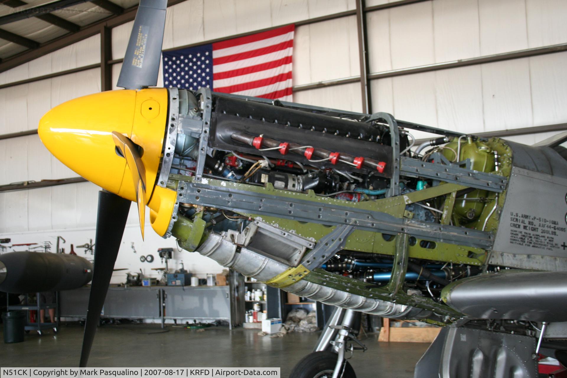N51CK, 1960 North American F-51D Mustang C/N 44-64005, North American P-51D