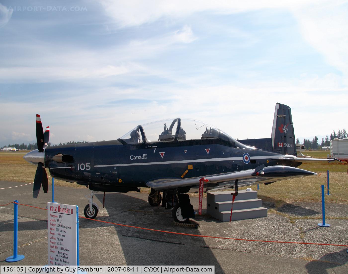 156105, Raytheon CT-156 Harvard II C/N PF-05, CT165 Harvard II