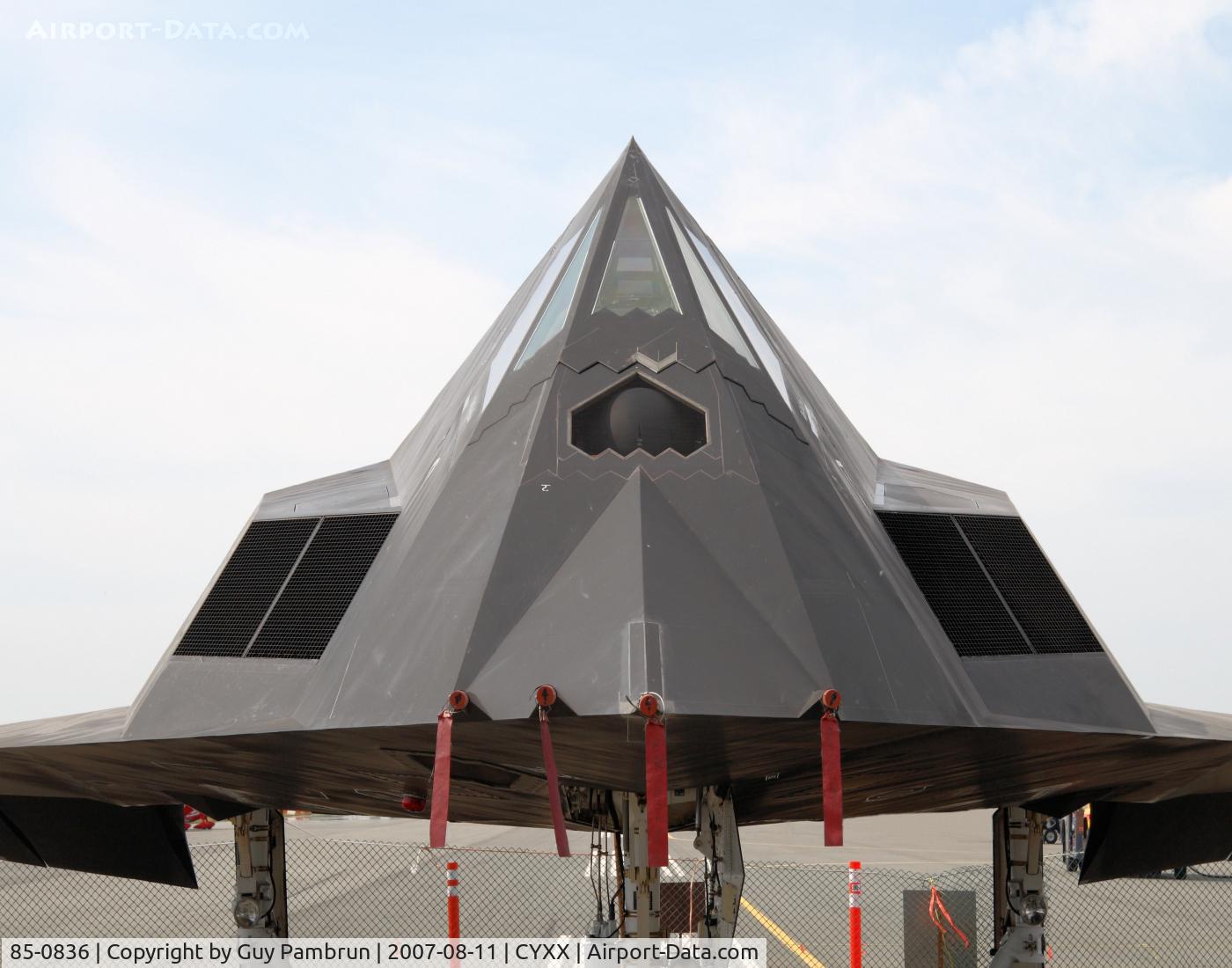 85-0836, 1985 Lockheed F-117A Nighthawk C/N A.4058, They are to be retired after this year