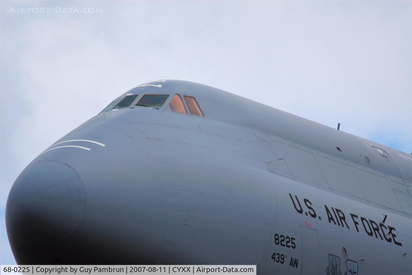 68-0225, 1968 Lockheed C-5A Galaxy C/N 500-0028, C-5A Galaxy