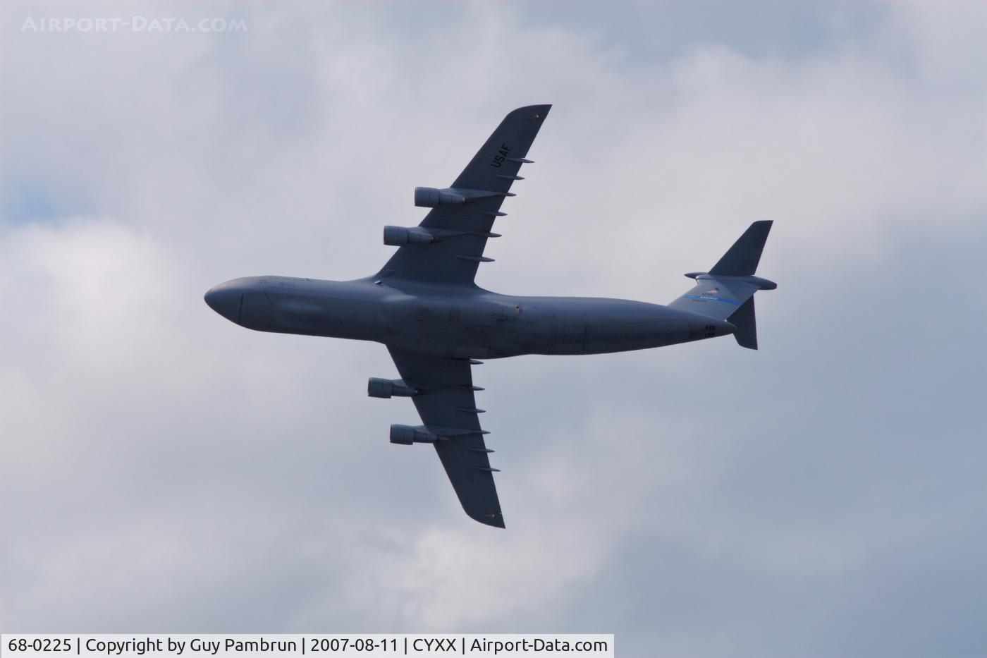 68-0225, 1968 Lockheed C-5A Galaxy C/N 500-0028, Lockheed C-5A Galaxy
