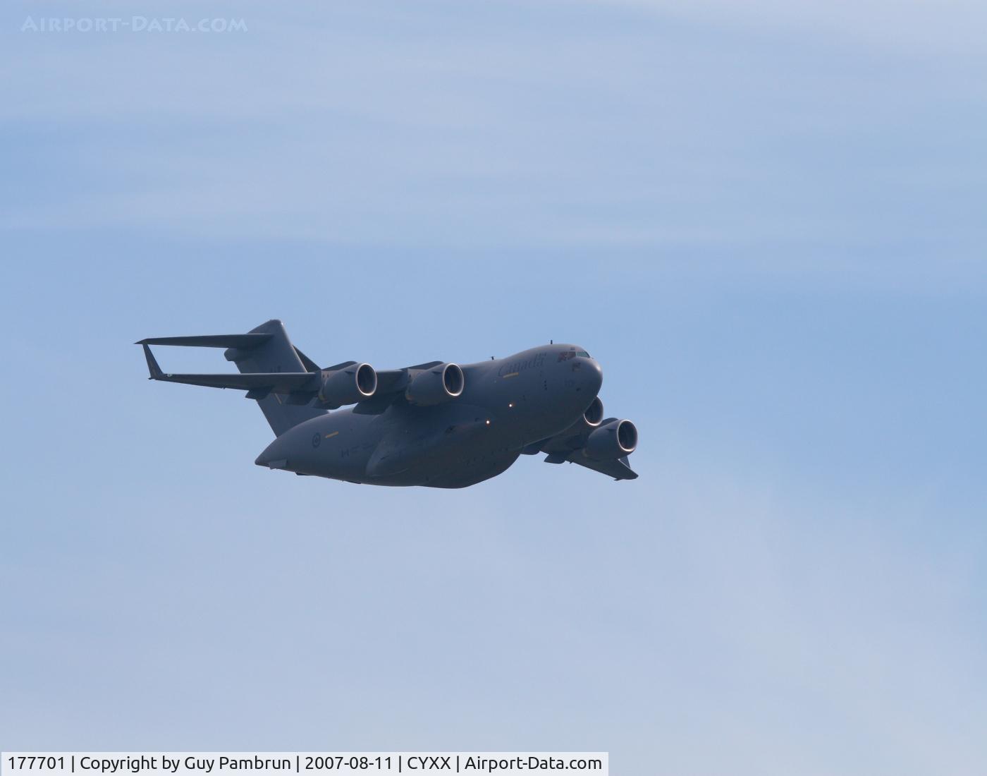 177701, 2007 Boeing CC-177-A (C-17) Globemaster III C/N 50178/F-177/CA-1, The first of 4 for Canada