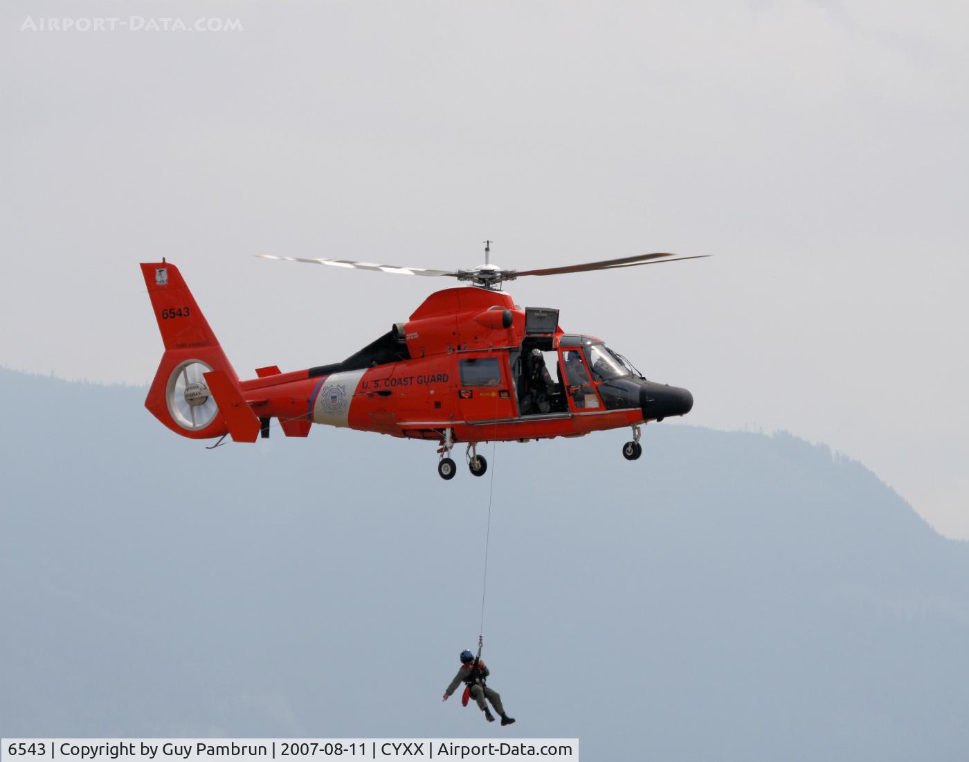 6543, Aérospatiale HH-65A Dolphin C/N 6025, Very stable chopper