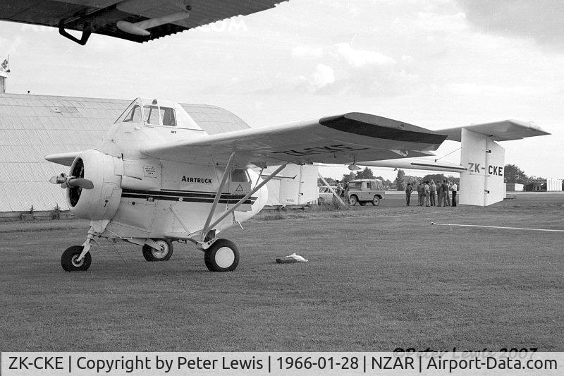 ZK-CKE, 1965 Waitomo PL-11 Airtruck C/N 002, NZ built aerial work aircraft, built from NA Harvard parts