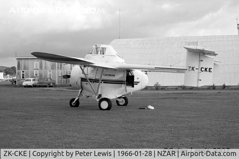 ZK-CKE, 1965 Waitomo PL-11 Airtruck C/N 002, NZ built aerial work aircraft, built from NA Harvard parts