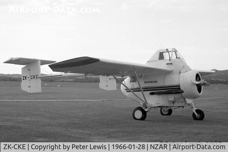 ZK-CKE, 1965 Waitomo PL-11 Airtruck C/N 002, NZ built aerial work aircraft, built from NA Harvard parts