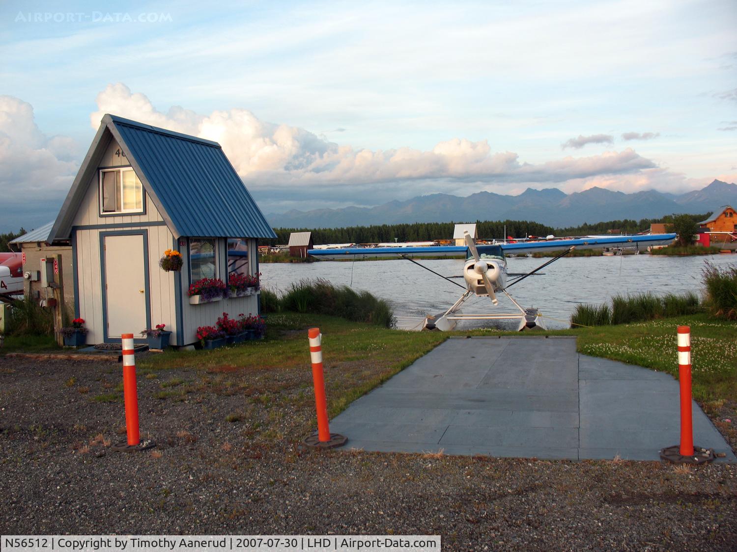 N56512, 1983 Maule M-6-235 Super Rocket C/N 7439C, Moored at Lake Hood