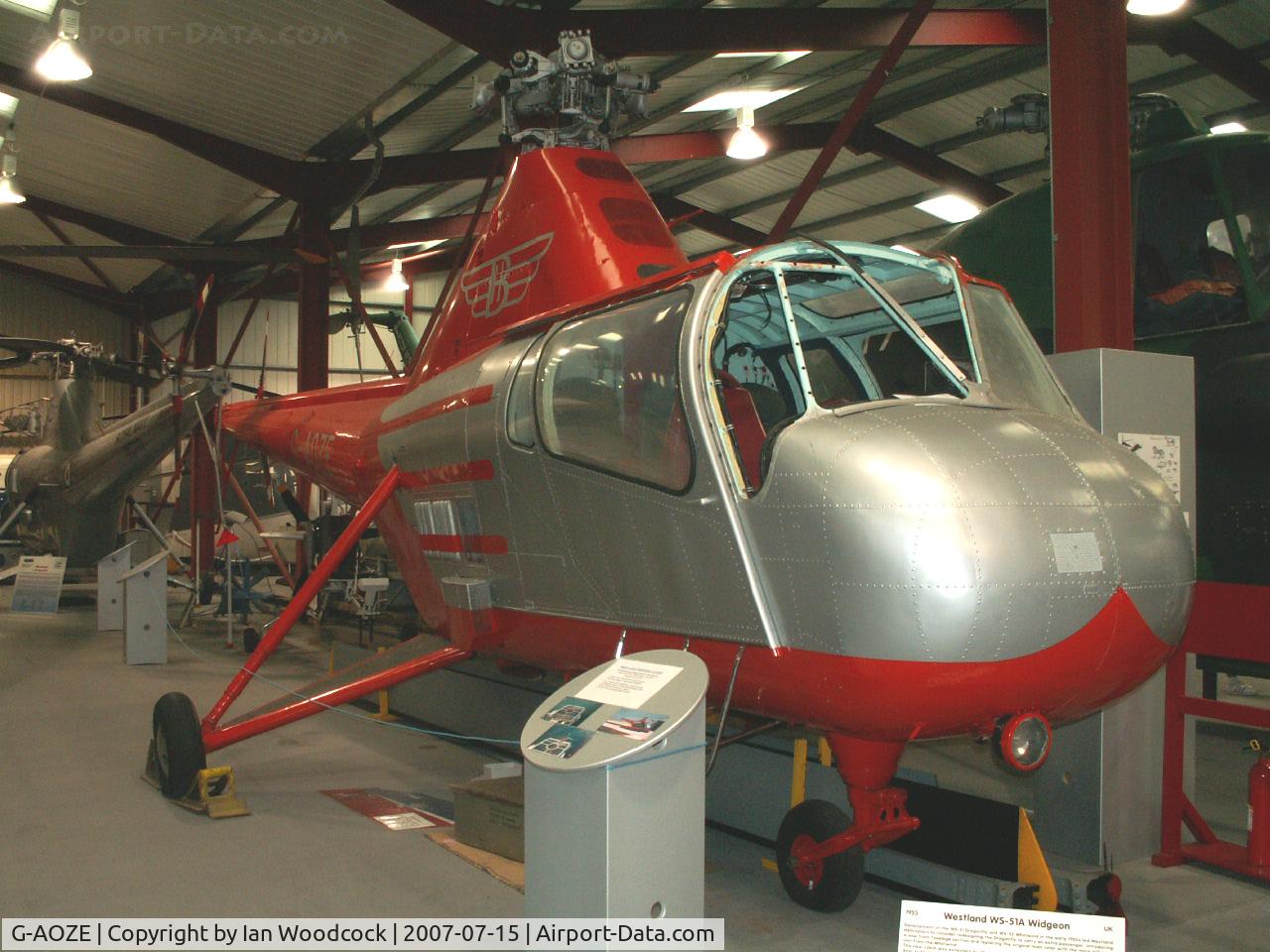 G-AOZE, 1957 Westland S.51 Widgeon Series 2 C/N WA/H/141, Westland WS-51 Widgeon/IHM Weston-Super Mare