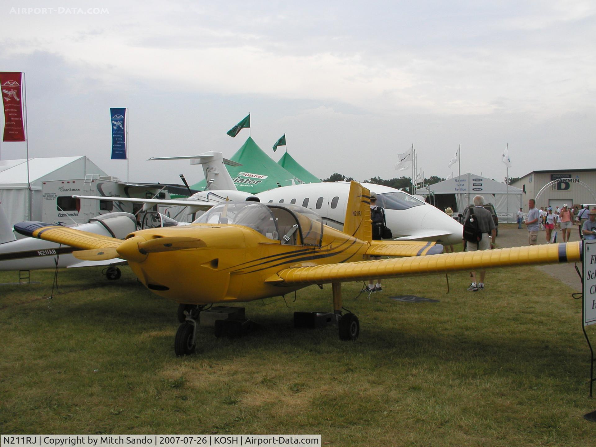 N211RJ, 2004 Thorp T-211 SP E C/N 002, EAA AirVenture 2007.