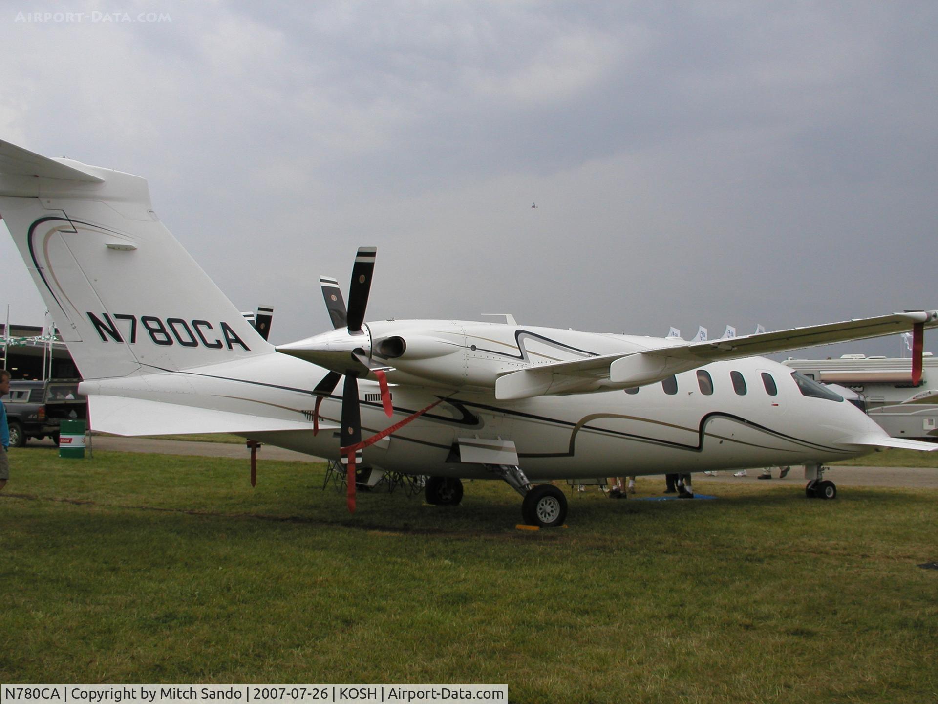 N780CA, 2005 Piaggio P-180 Avanti C/N 1106, EAA AirVenture 2007.