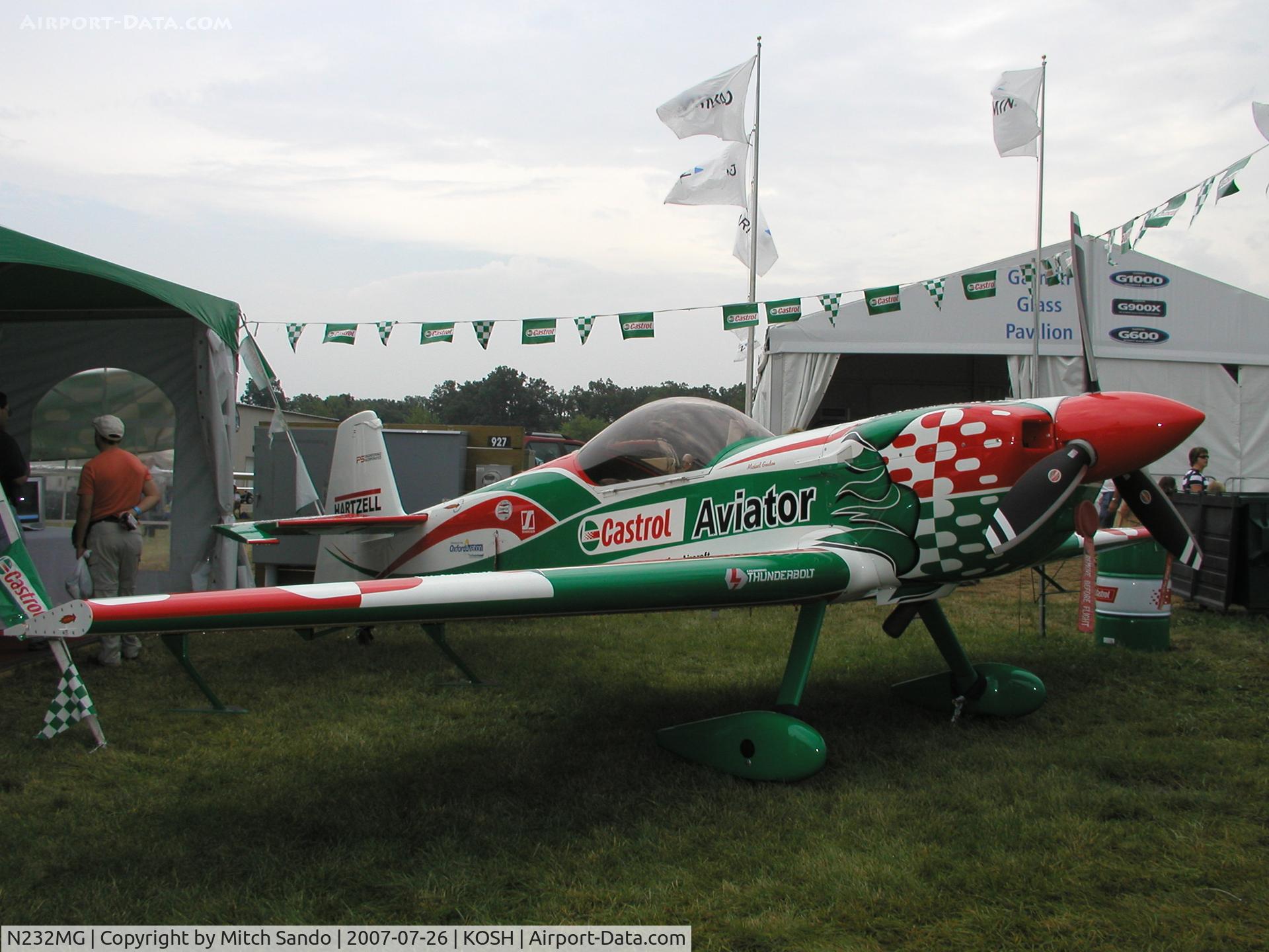 N232MG, 1999 Mudry CAP-232 C/N 20, EAA AirVenture 2007.
