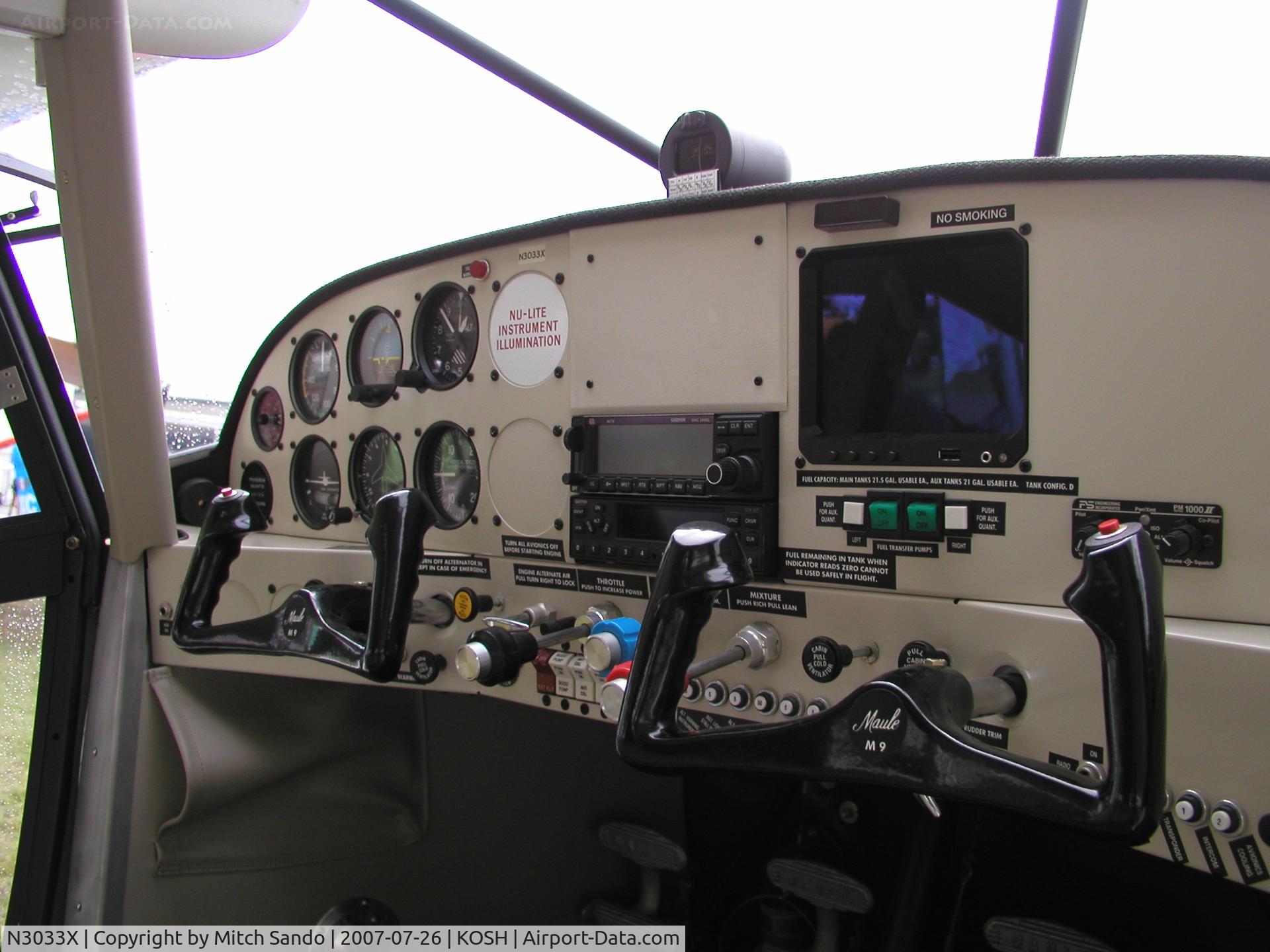 N3033X, 2007 Maule M-9-235 C/N 36001C, EAA AirVenture 2007.