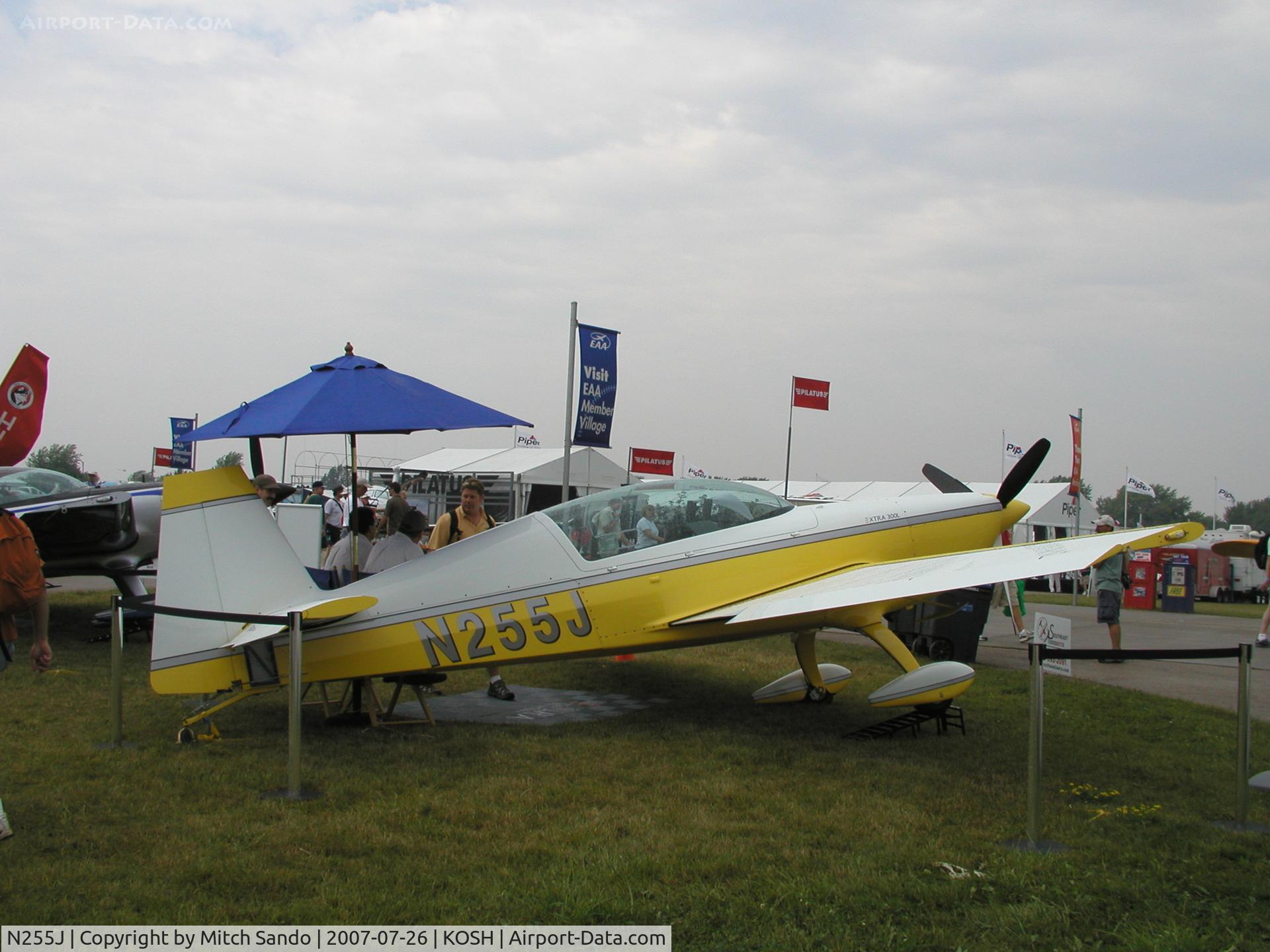 N255J, 2007 Extra EA-300/L C/N 1255, EAA AirVenture 2007.