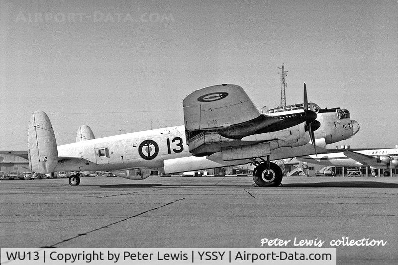 WU13, 1945 Avro Lancaster B MK 7 C/N Not found WU13/NX665, as Aeronavale WU13 on transit to New Zealand for preservation