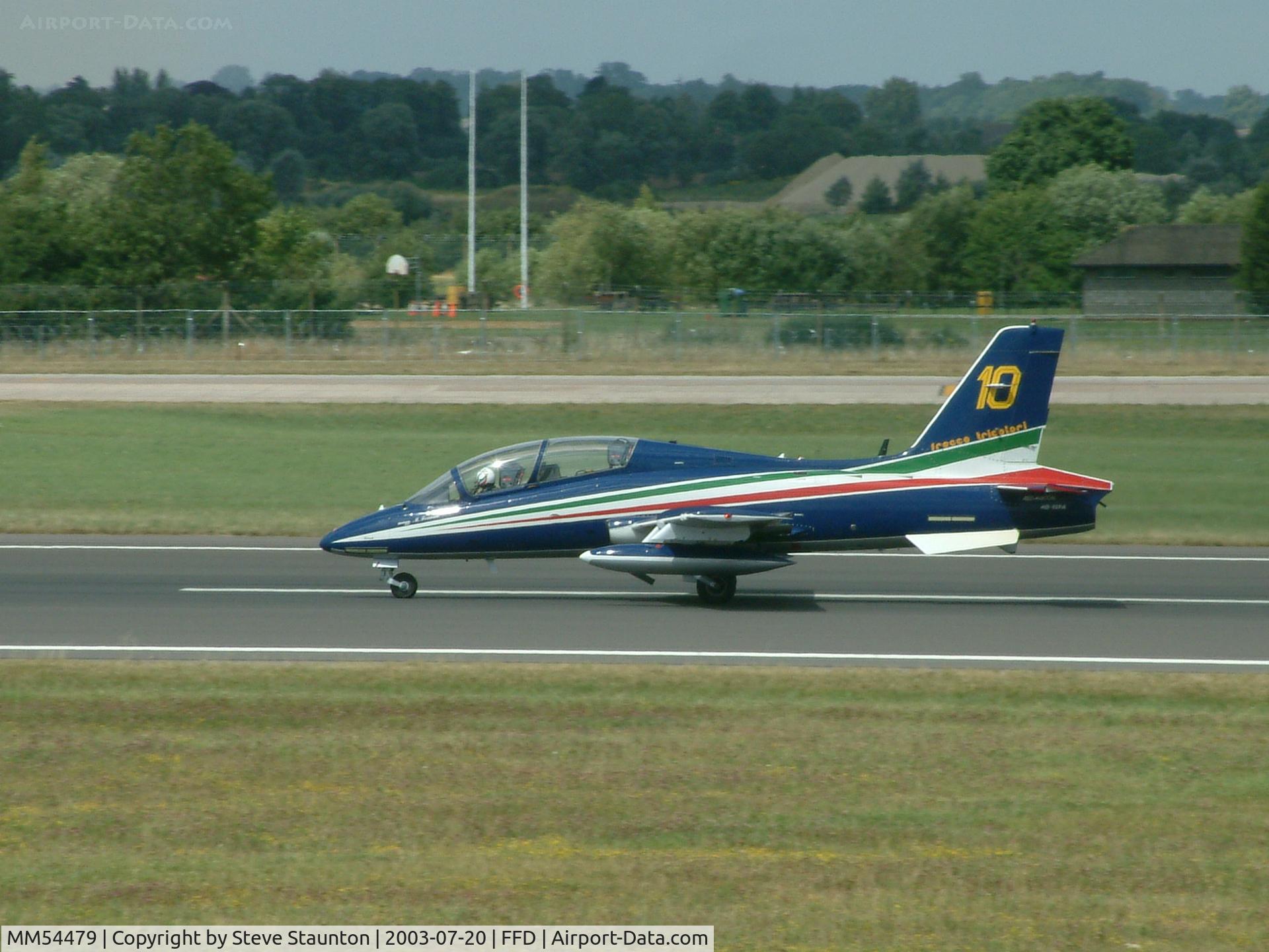 MM54479, Aermacchi MB-339PAN C/N 6674/069/AD008, Royal International Air Tattoo 2003