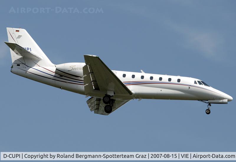D-CUPI, 2006 Cessna 680 Citation Sovereign C/N 680-0066, Cessna 680 Citation Sovereign