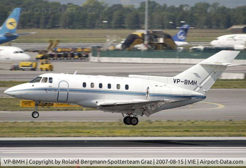 VP-BMH, 1990 British Aerospace BAe.125-800B C/N 258180, British Aerospace BAe-125-700B