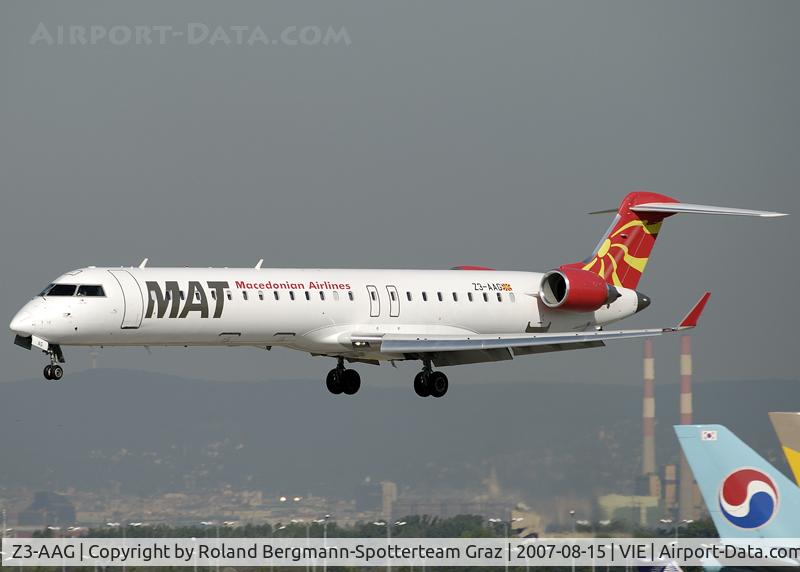 Z3-AAG, 2001 Bombardier CRJ-900LR (CL-600-2D24) C/N 15001, CRJ-900