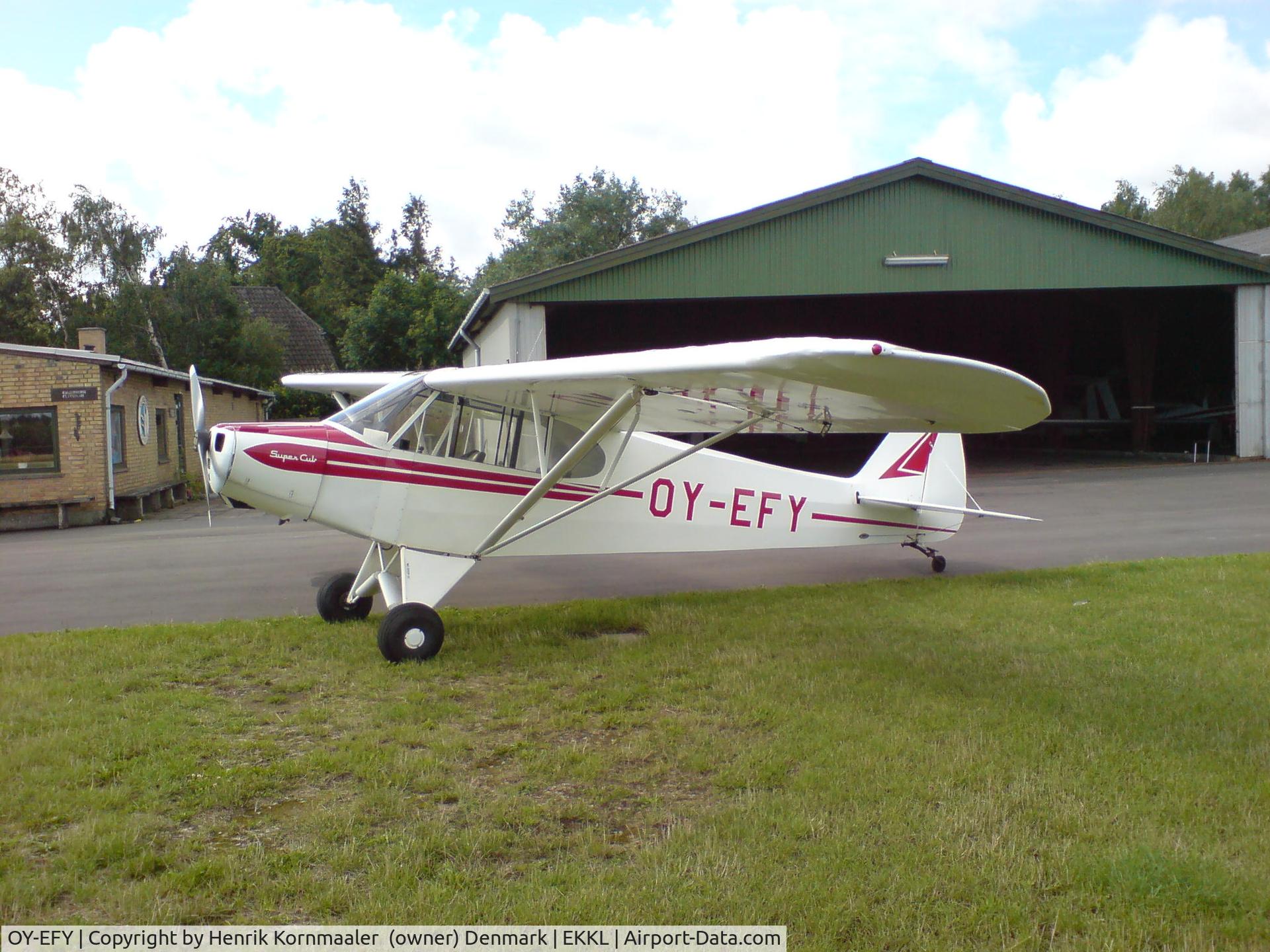 OY-EFY, 1957 Piper PA-18 C/N 18-6039, PA-18 -95     1957
