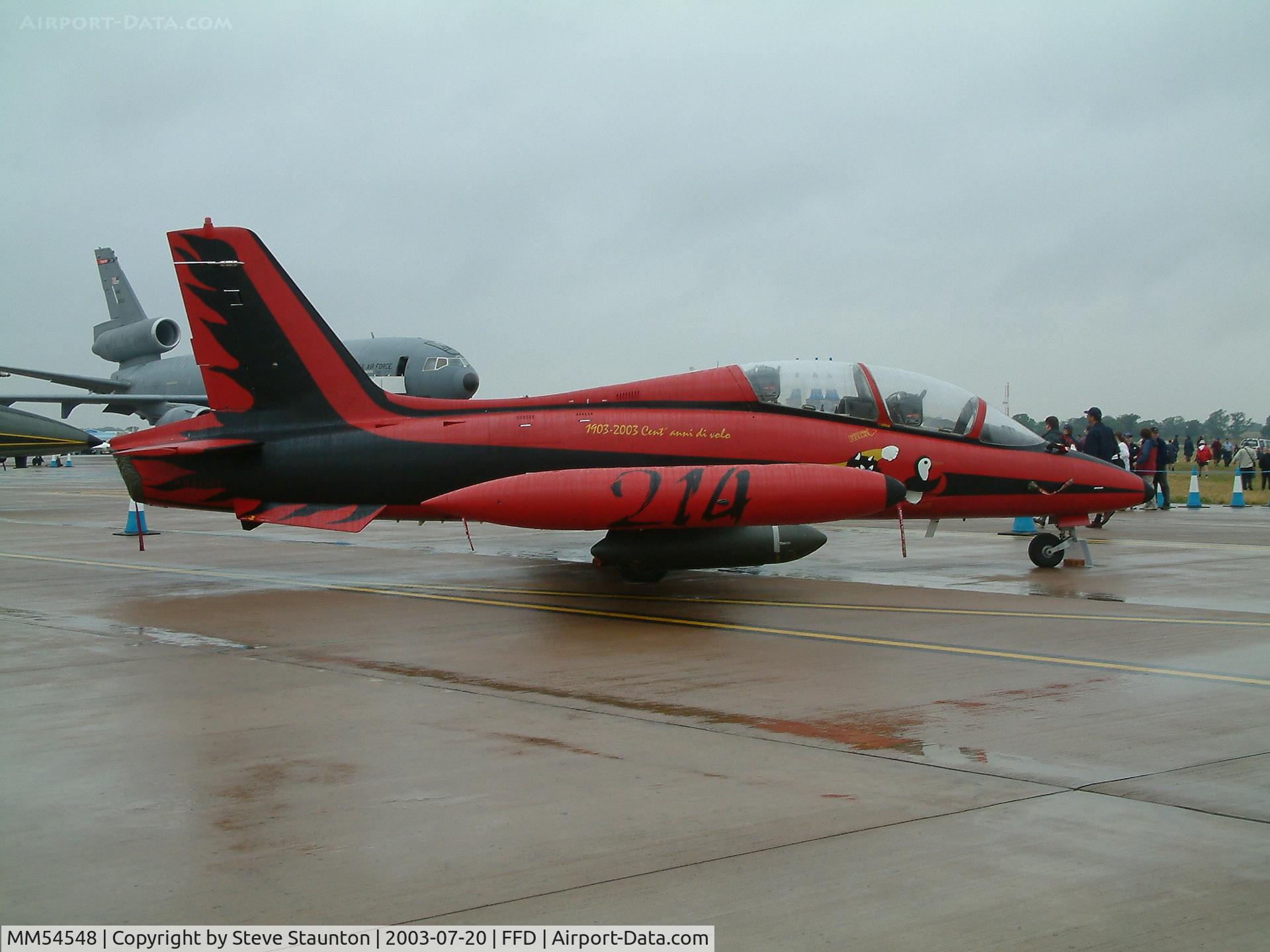 MM54548, Aermacchi MB-339A C/N 6769/164/AA080, Royal International Air Tattoo 2003