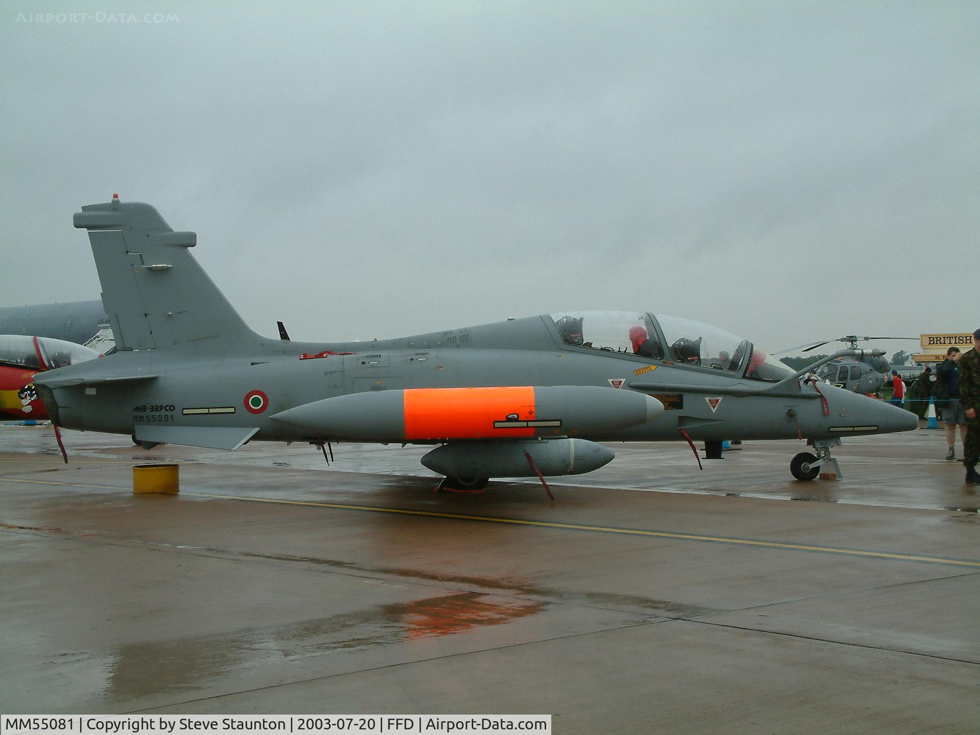 MM55081, Aermacchi MB-339CD C/N 6950/217/CD020, Royal International Air Tattoo 2003