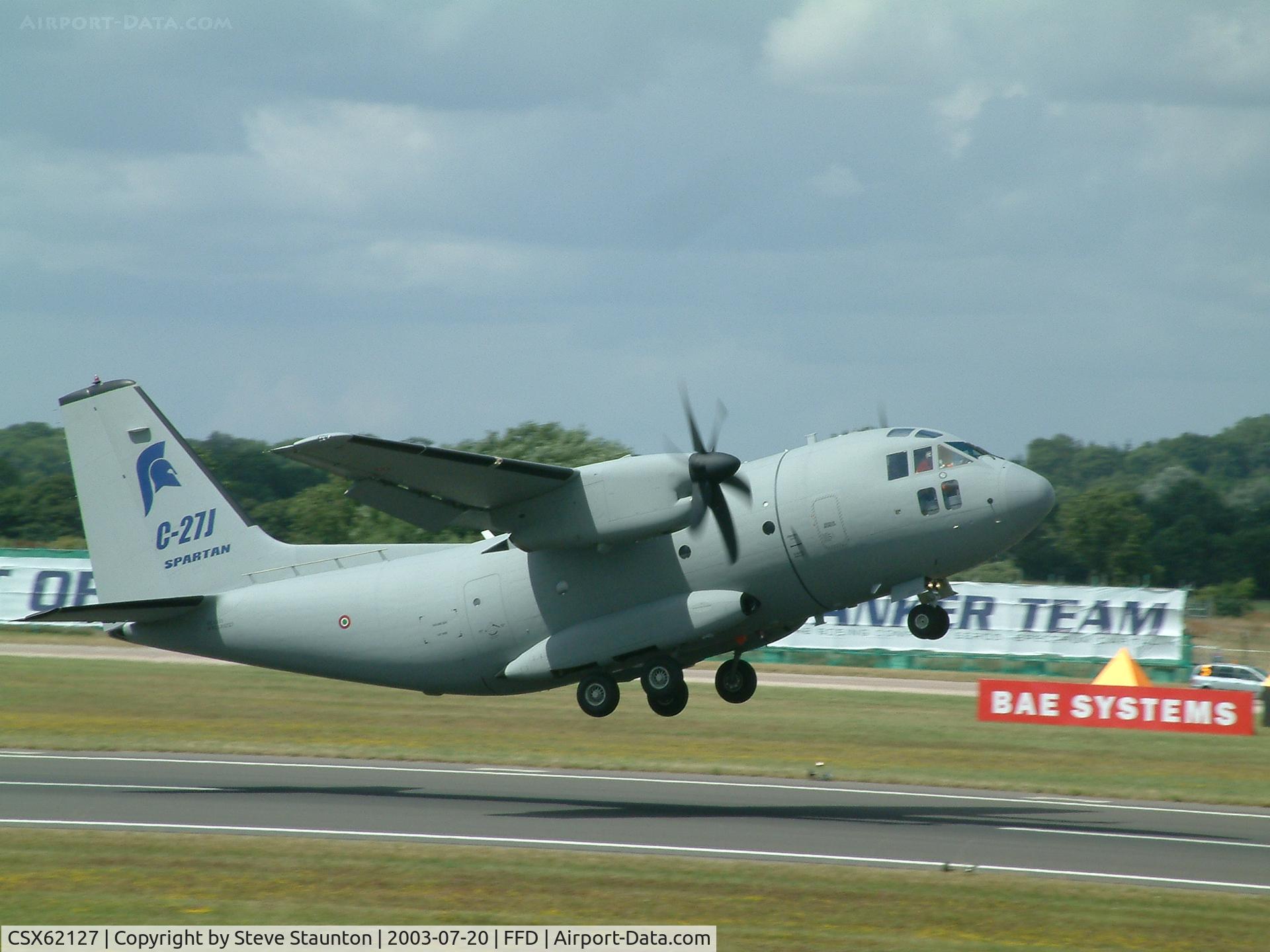 CSX62127, 1980 Alenia C-27J Spartan C/N 4033, Royal International Air Tattoo 2003