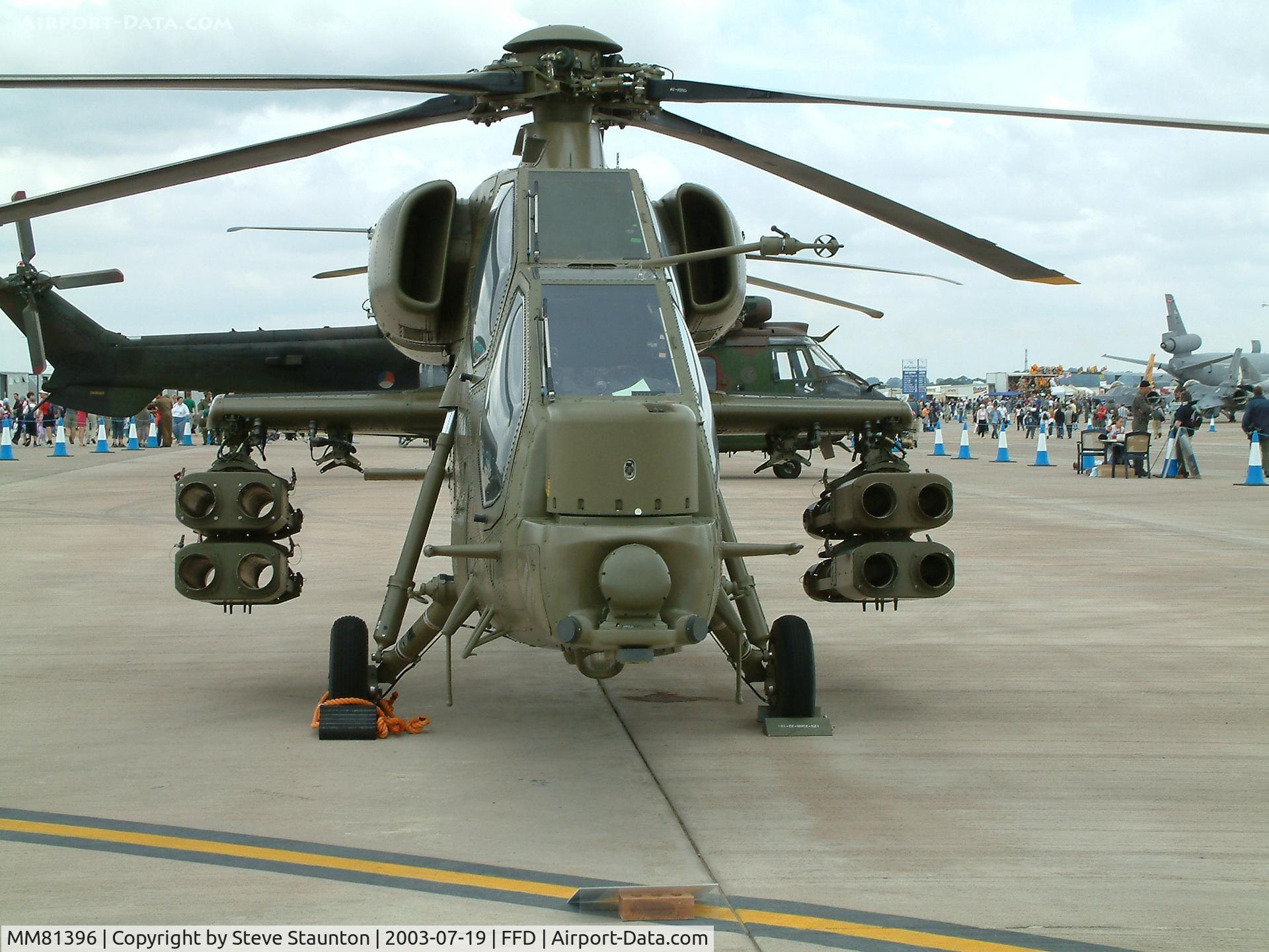 MM81396, Agusta A-129A Mangusta C/N 29027, Royal International Air Tattoo 2003