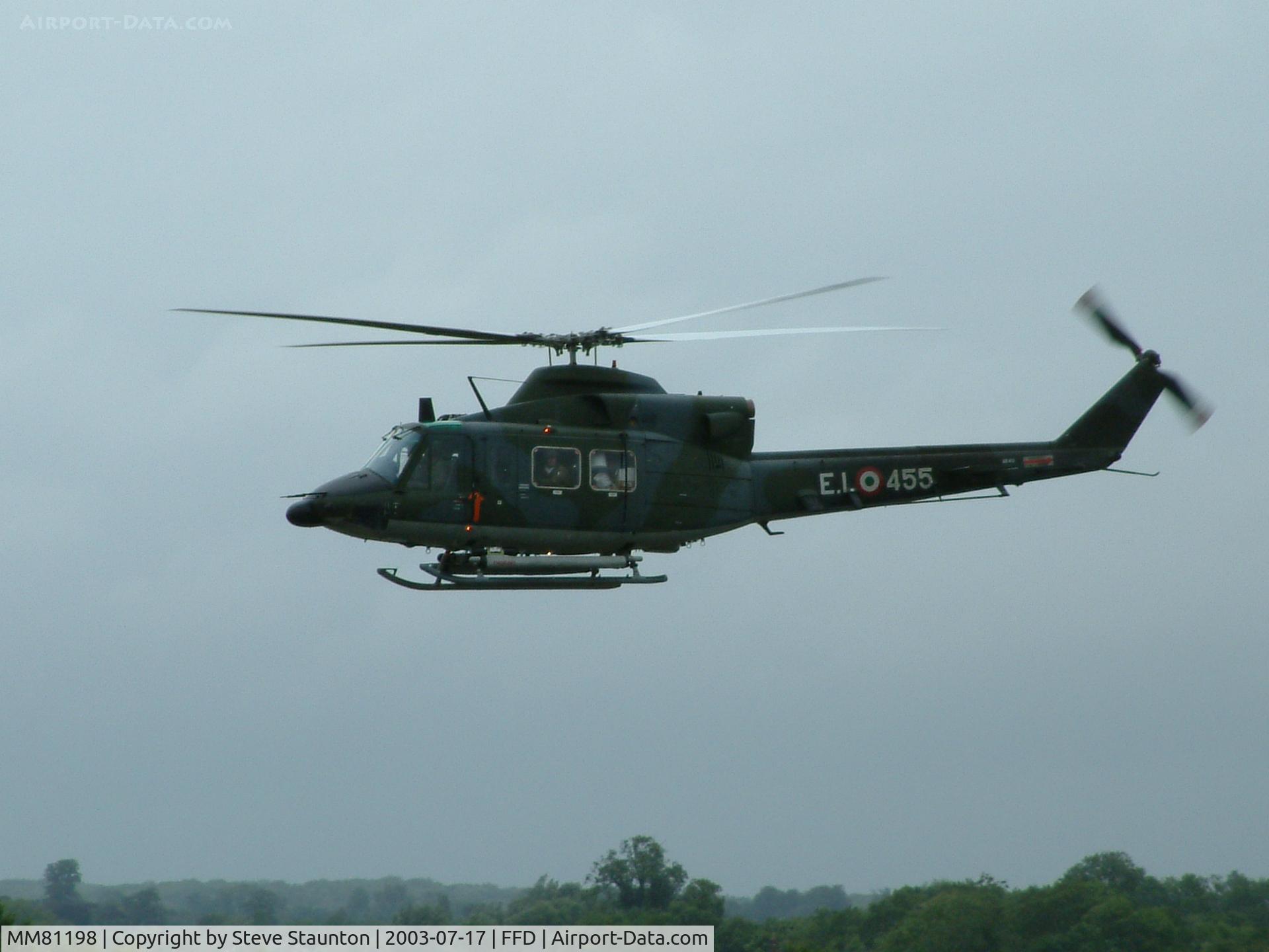 MM81198, 1986 Agusta AB-412 Grifone C/N 25537, Royal International Air Tattoo 2003