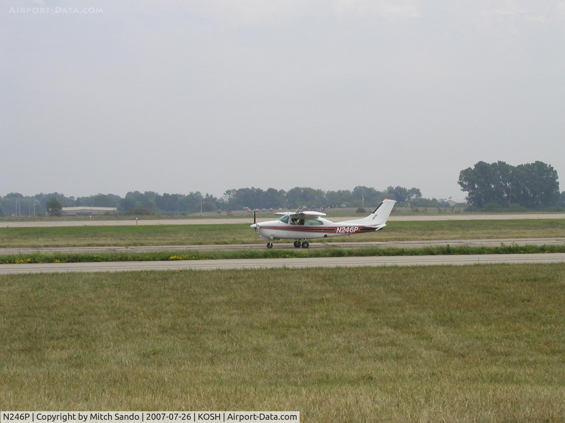 N246P, 1980 Cessna T210N Turbo Centurion C/N 21063644, EAA AirVenture 2007.