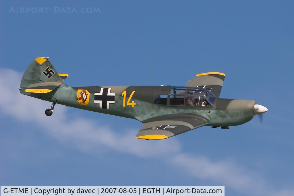 G-ETME, 1951 Nord 1002 Pingouin II C/N 274, On display at Shuttleworth Military pageant Aug 07