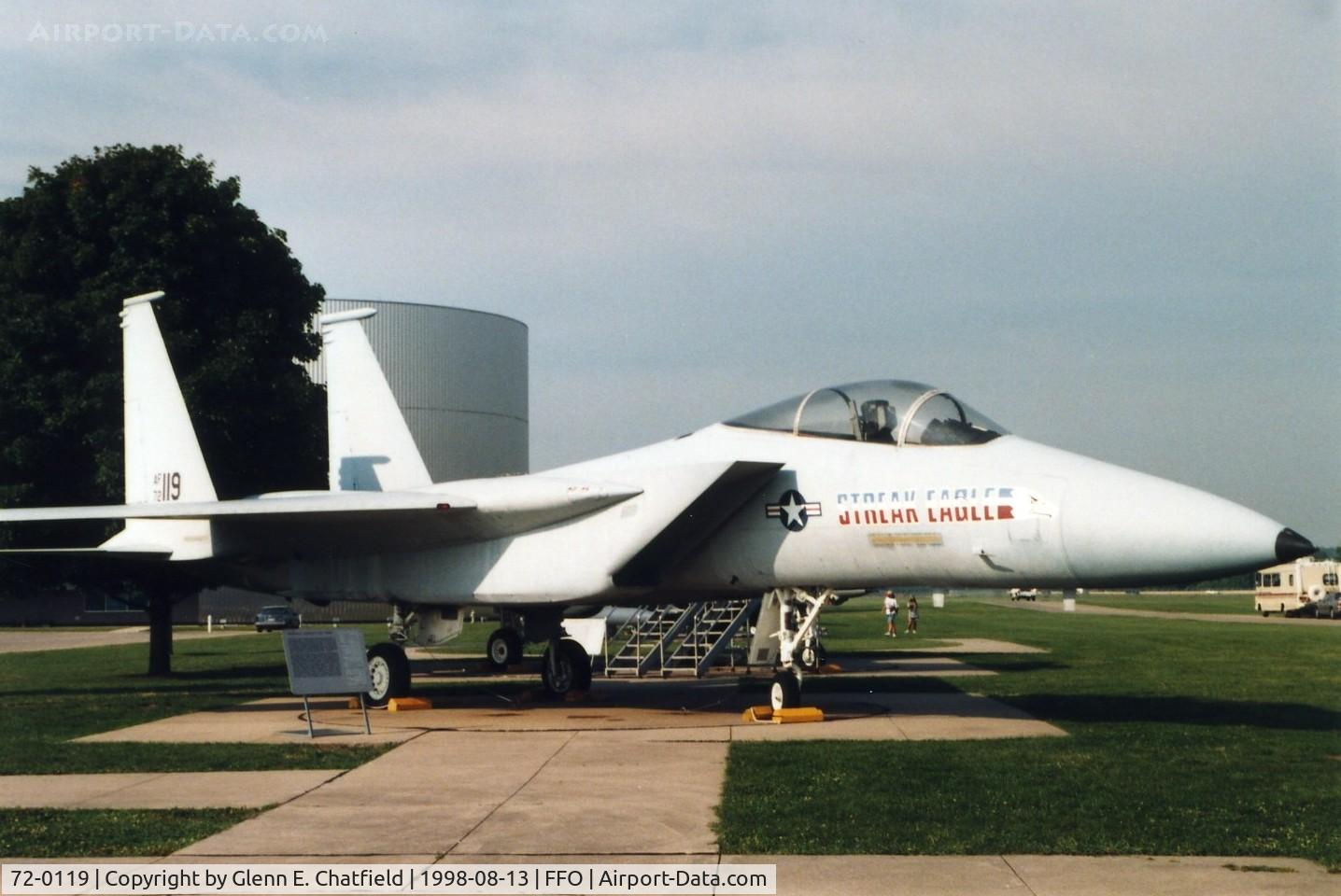 72-0119, McDonnell Douglas F-15A Eagle C/N 0019/A017, F-15A at the National Museum of the U.S. Air Force