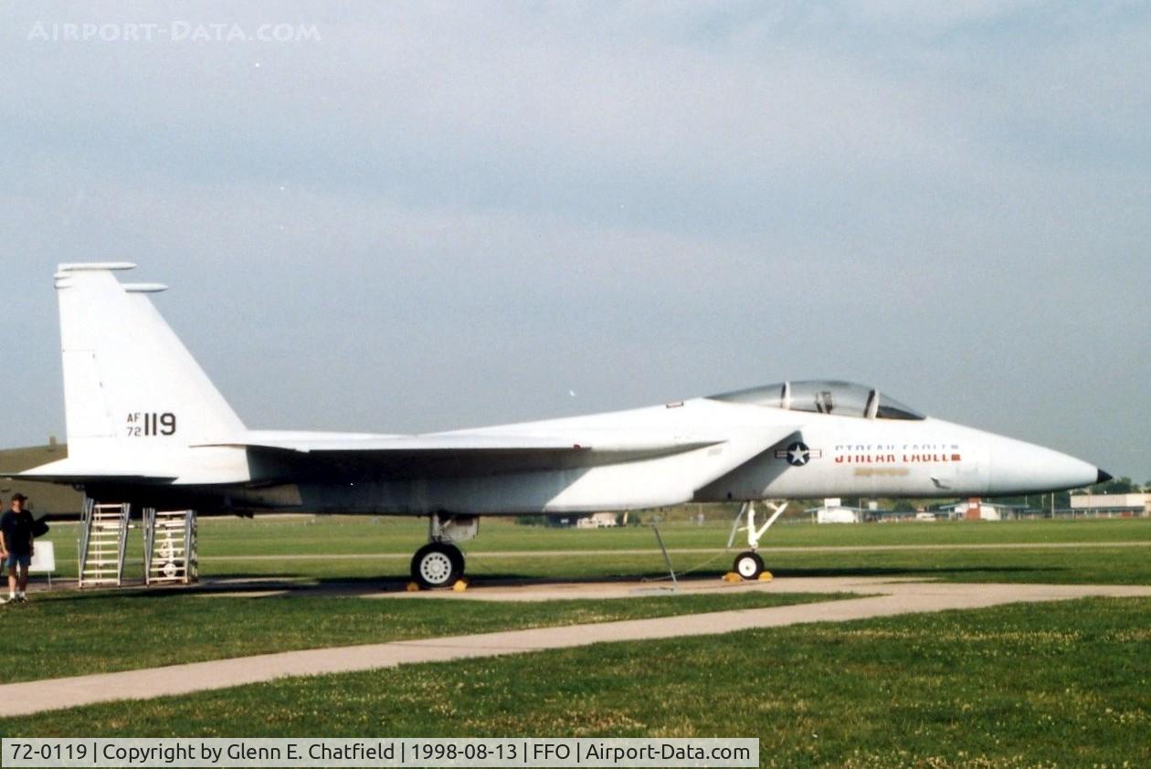 72-0119, McDonnell Douglas F-15A Eagle C/N 0019/A017, F-15A at the National Museum of the U.S. Air Force