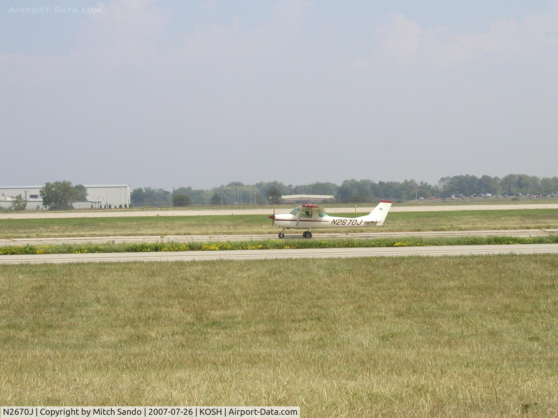 N2670J, 1966 Cessna 150G C/N 15065670, EAA AirVenture 2007.