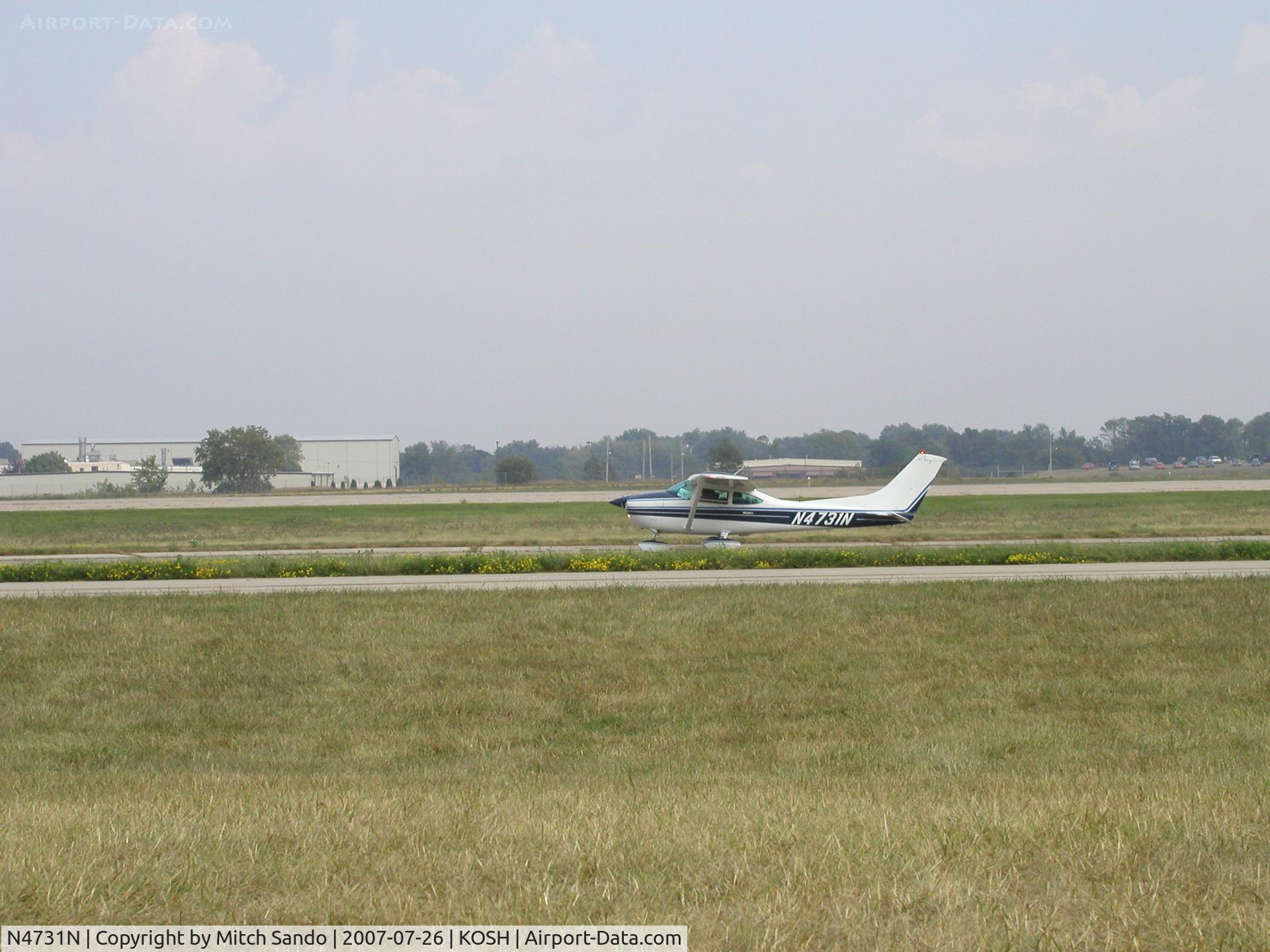 N4731N, 1981 Cessna 182R Skylane C/N 18267744, EAA AirVenture 2007.