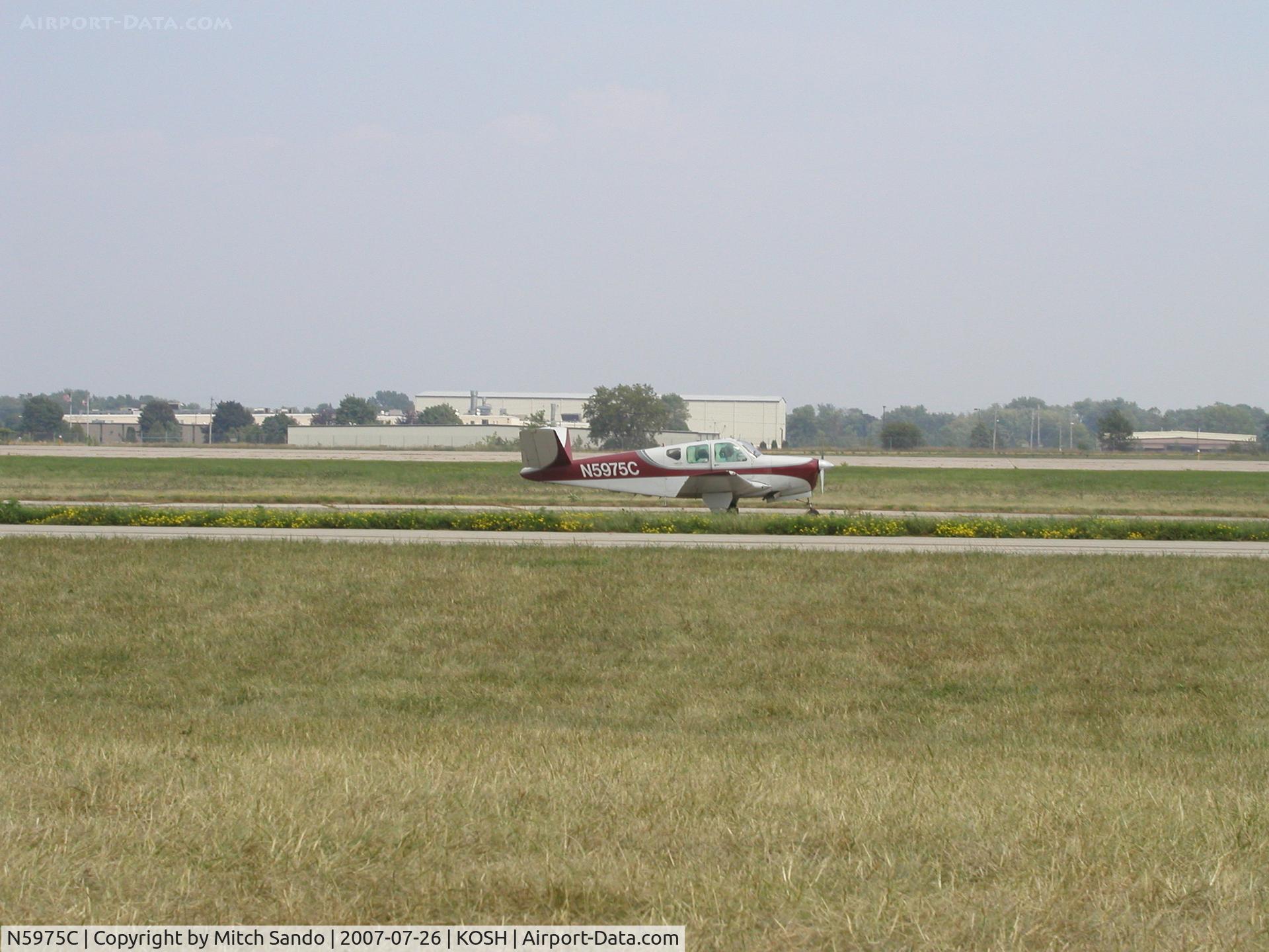 N5975C, 1952 Beech C35 Bonanza Bonanza C/N D-3327, EAA AirVenture 2007.