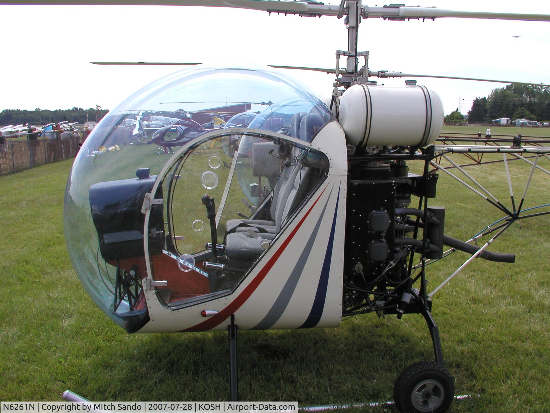N6261N, 2001 Canadian Home Rotors Baby Belle C/N VWT-5, EAA AirVenture 2007.