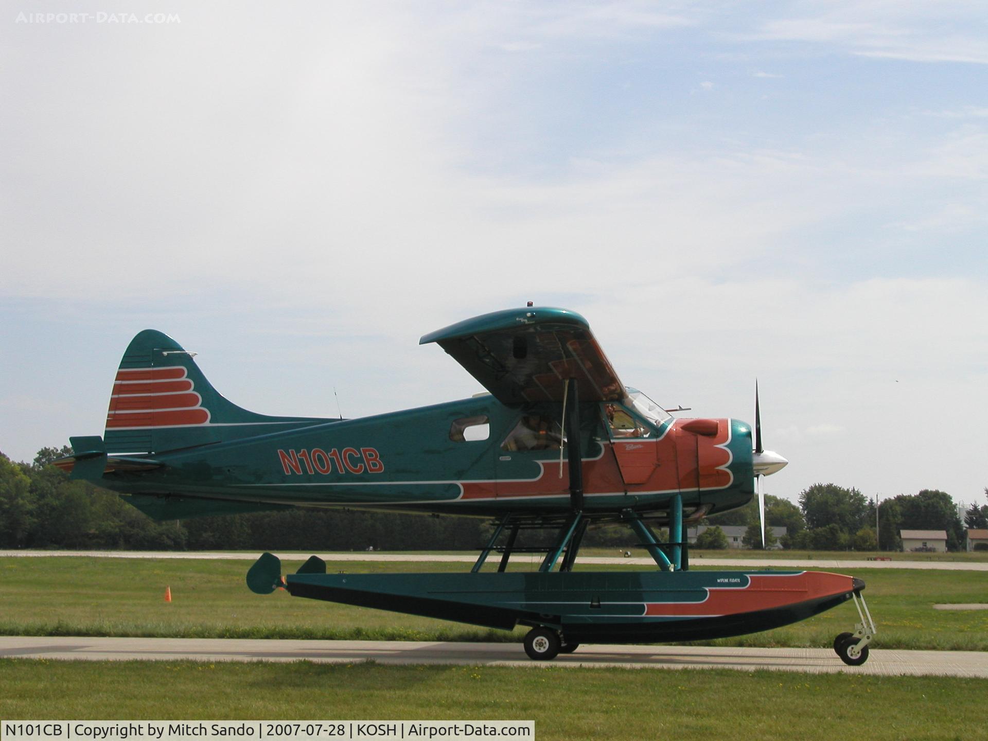 N101CB, De Havilland Canada DHC-2 Beaver Mk.1 (L20A) C/N 1398, EAA AirVenture 2007.