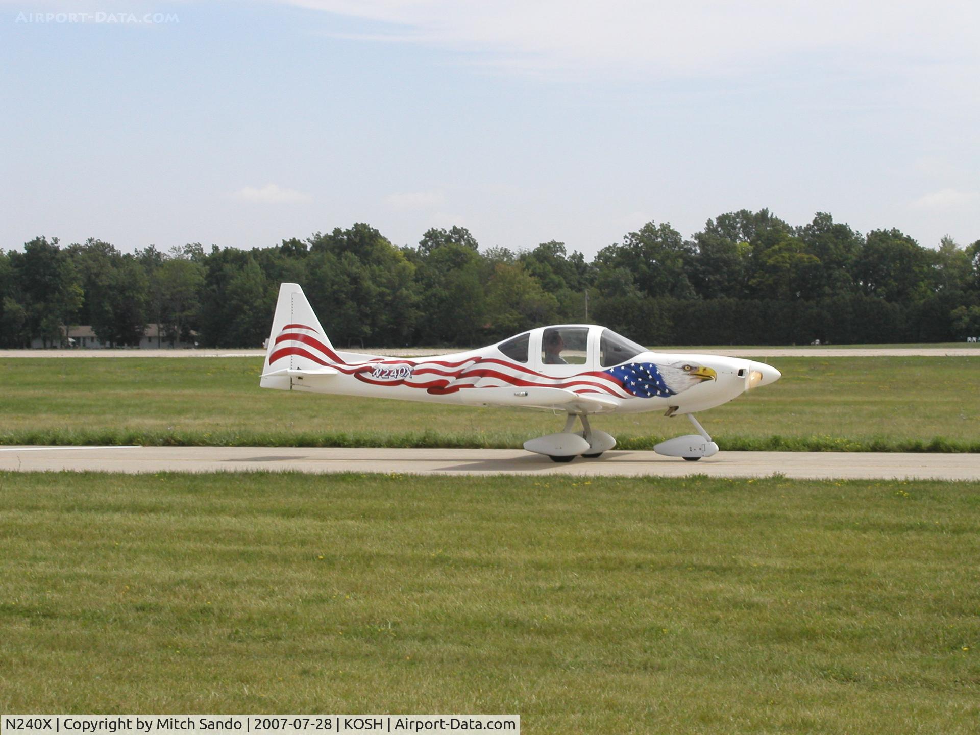 N240X, 2001 Tri-R Kis TR-1 C/N 117, EAA AirVenture 2007.