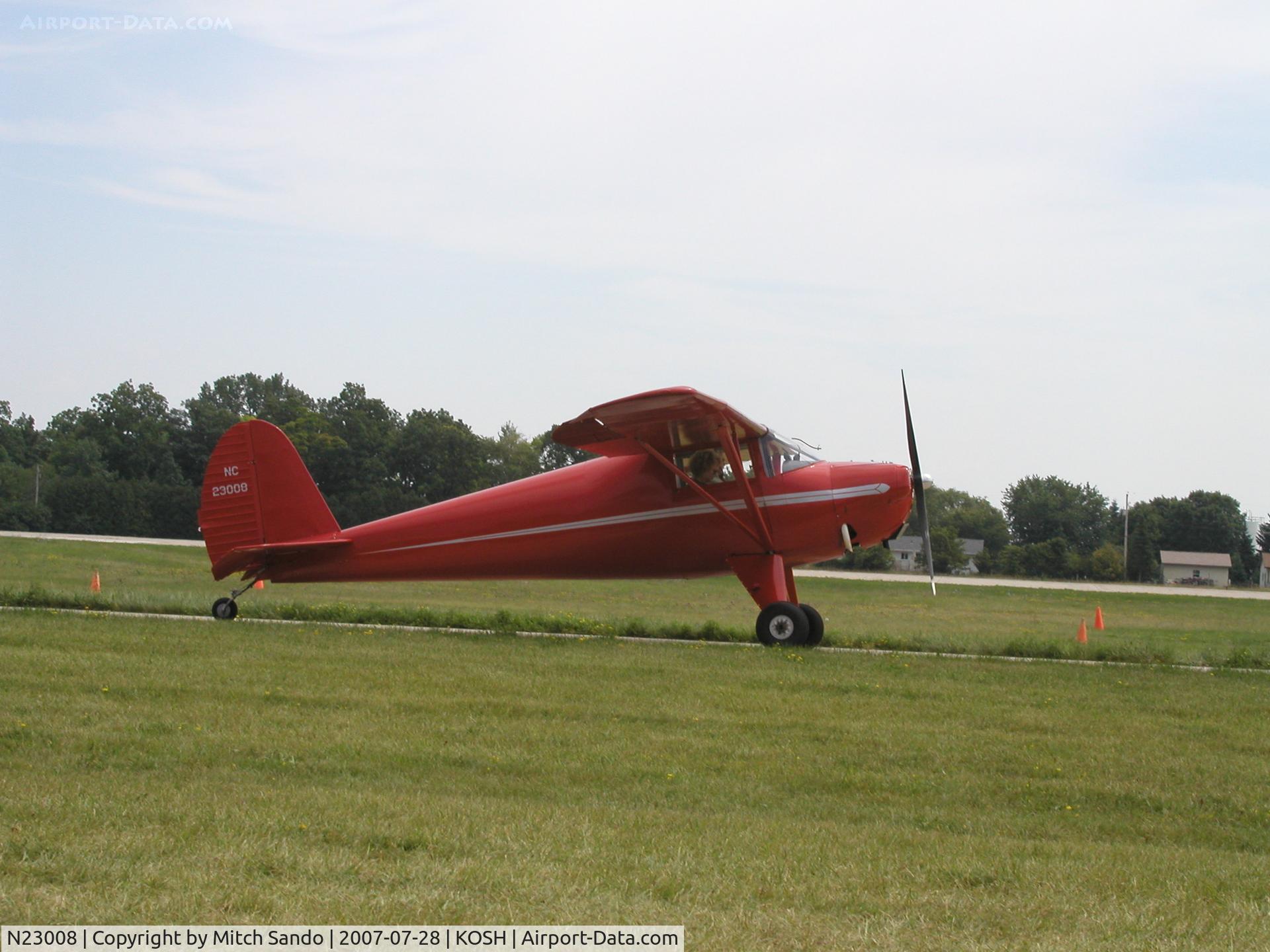 N23008, 1939 Luscombe 8A C/N 931, EAA AirVenture 2007.