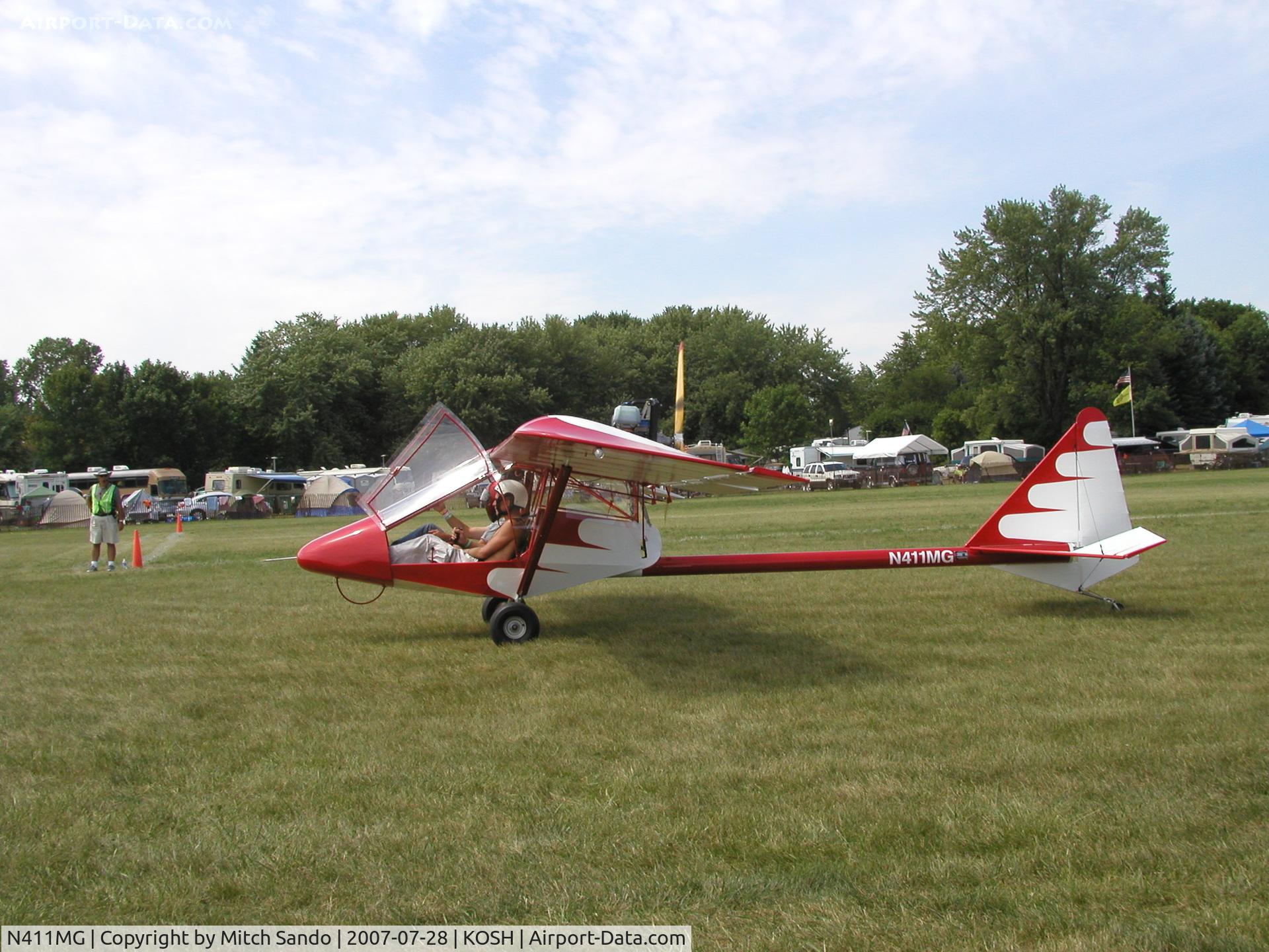 N411MG, 2006 Kolb Mk III C/N M3064, EAA AirVenture 2007.