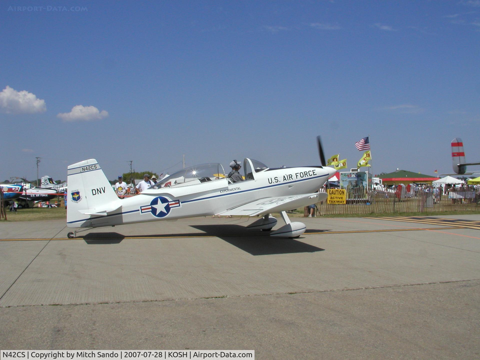 N42CS, 2003 Vans RV-8 C/N 80546, EAA AirVenture 2007.