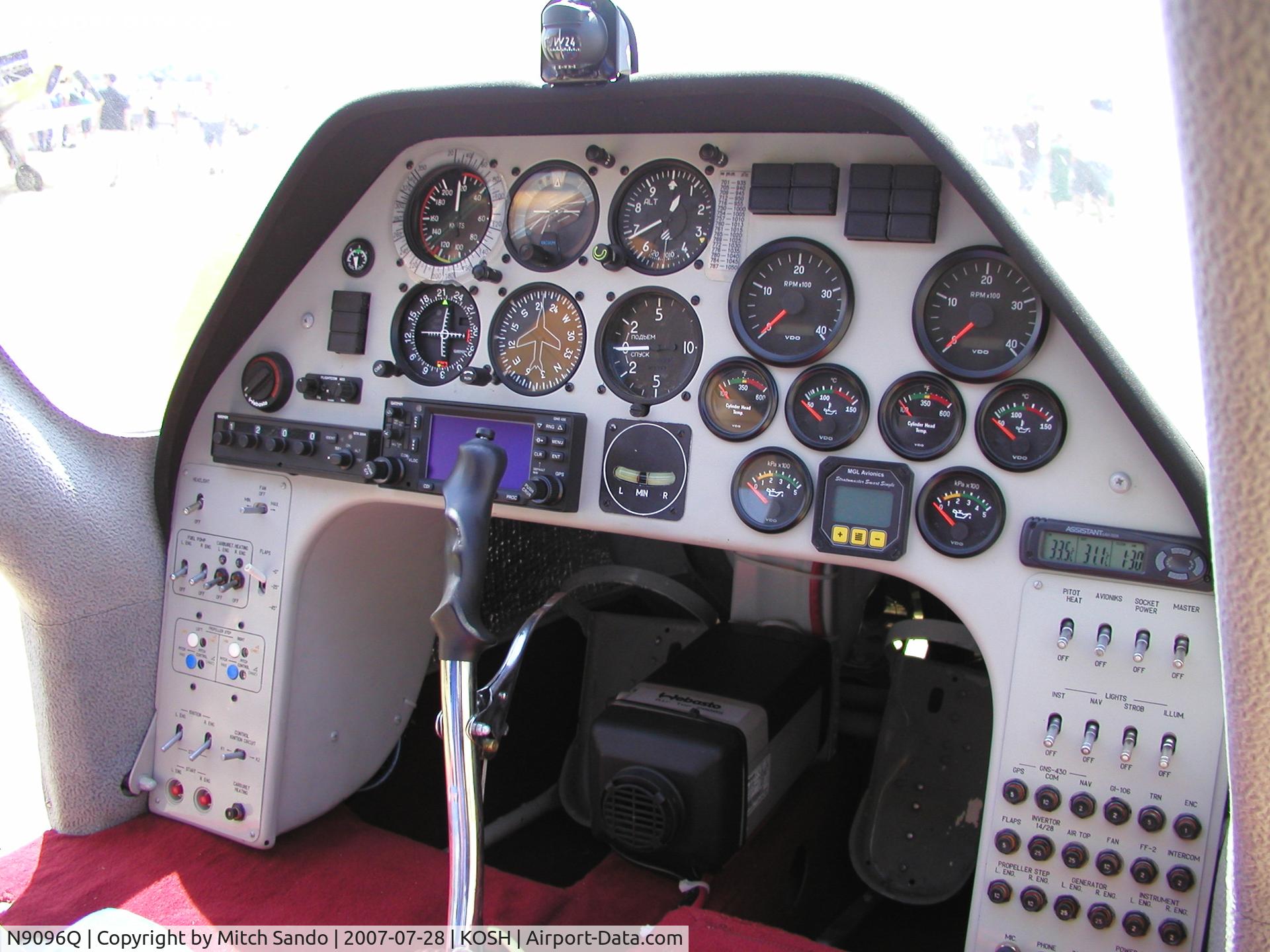 N9096Q, 2005 Promaks M-12 C/N 294006, EAA AirVenture 2007.