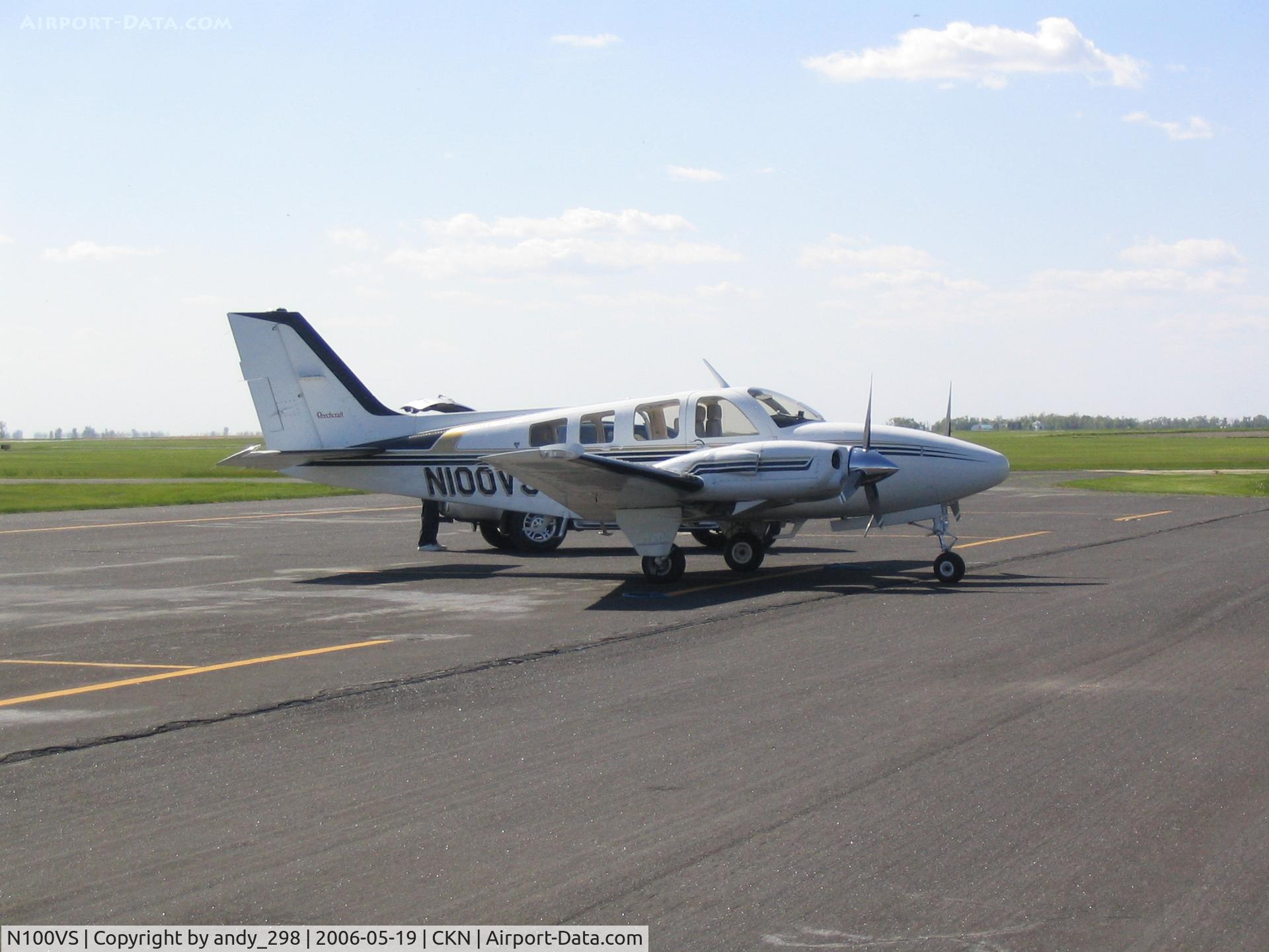 N100VS, 1978 Beech 58P Baron C/N TJ-183, pressurized baron