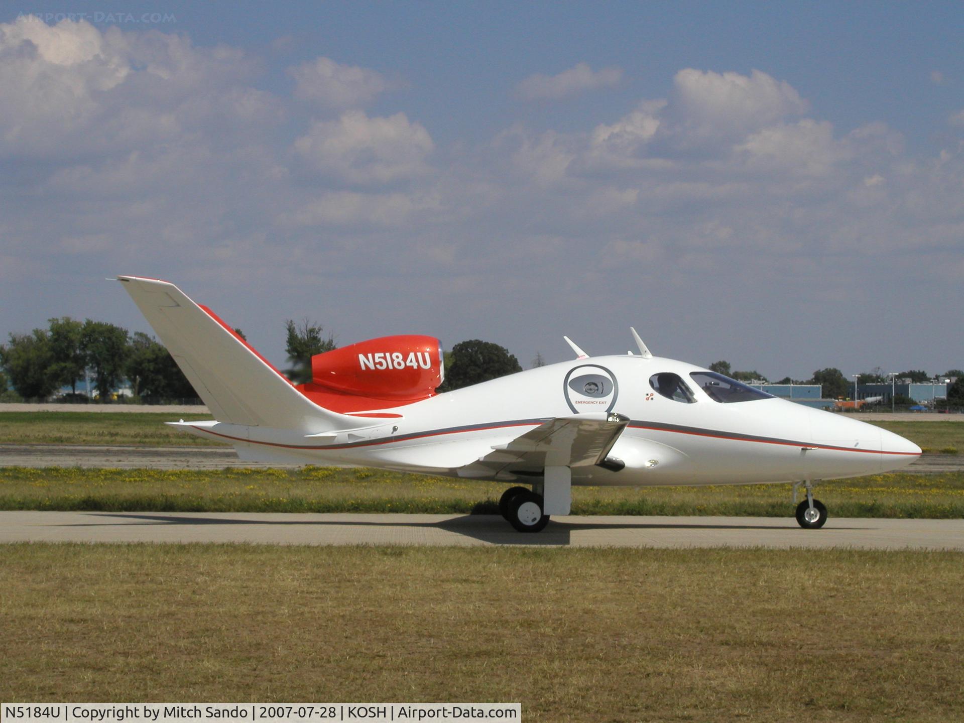 N5184U, 2007 Swift Engineering Inc Mark 400 C/N SE-400-001, EAA AirVenture 2007.