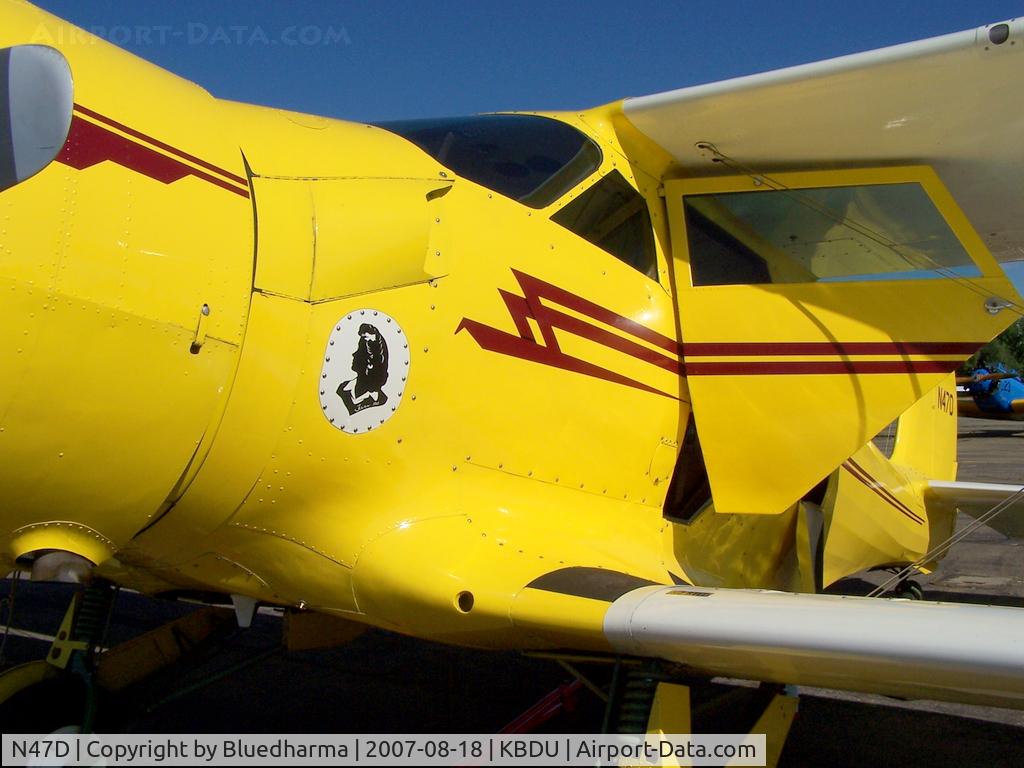N47D, 1939 Beech D-17R C/N 289, Parked for Display at open house.
