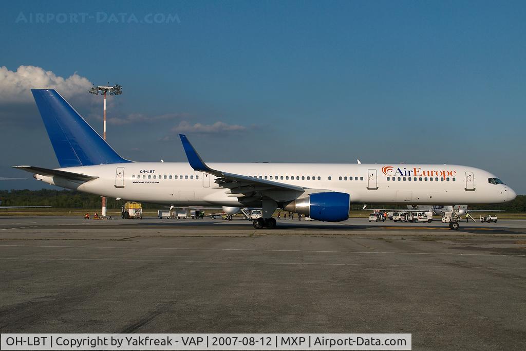 OH-LBT, 1998 Boeing 757-2Q8 C/N 28170, Air Europe Boeing 757-200