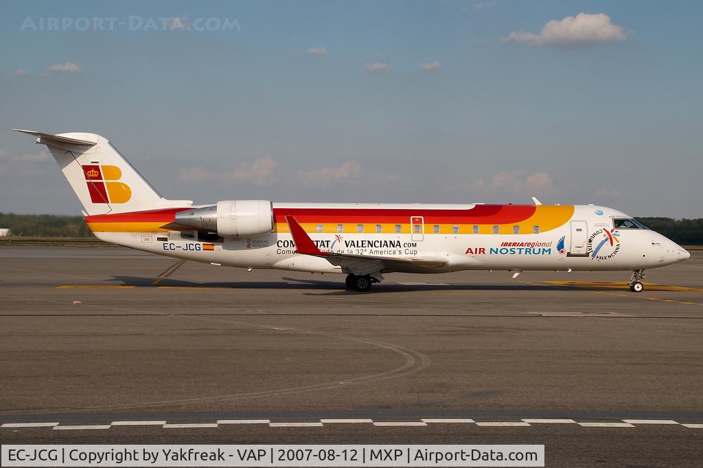 EC-JCG, 2004 Bombardier CRJ-200ER (CL-600-2B19) C/N 7973, Air Nostrum Canadair Regionaljet