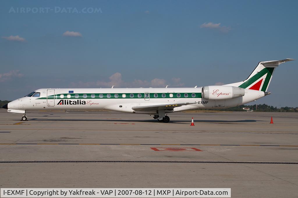 I-EXMF, 2002 Embraer ERJ-145LR (EMB-145LR) C/N 145641, Alitalia Embraer 145