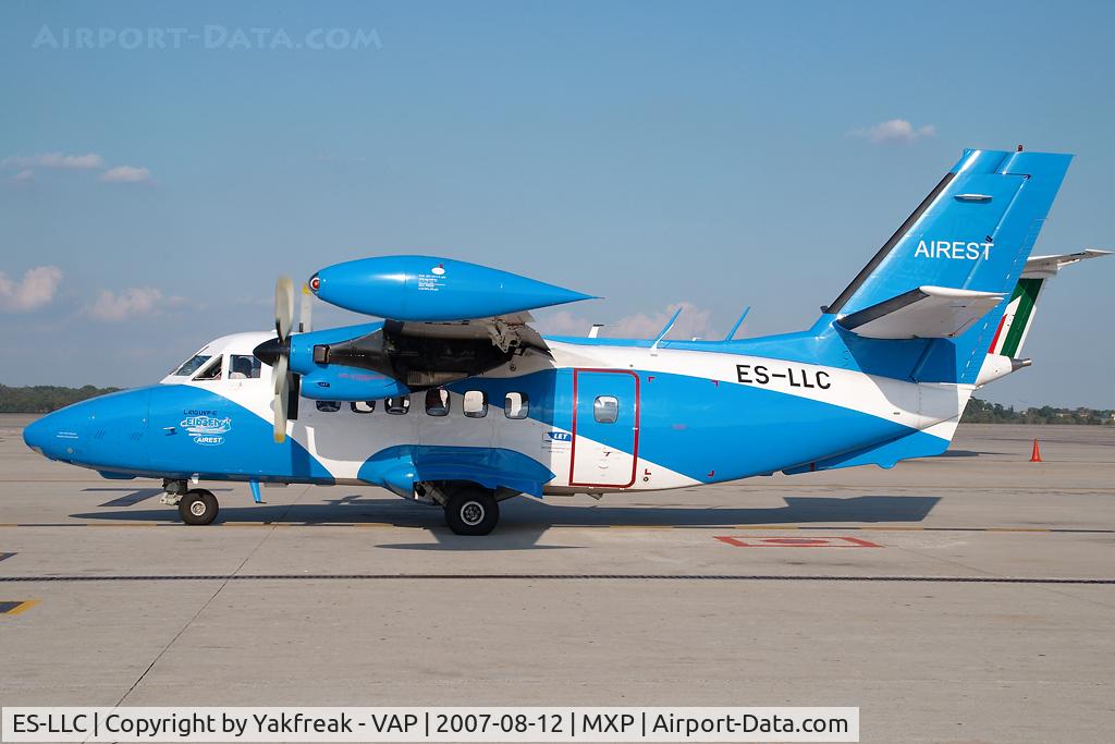 ES-LLC, 1991 LET L-410UVP-E Turbolet C/N 912609, Airest Let 410 with Elba Fly sticker