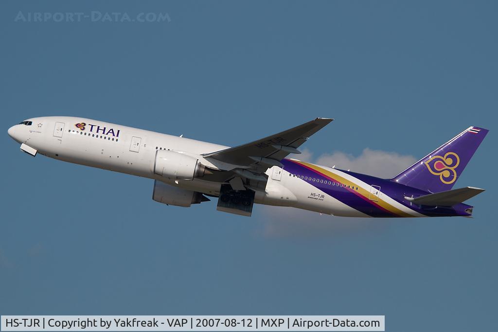 HS-TJR, 2006 Boeing 777-2D7/ER C/N 34586/588, Thai Airways Boeing 777-200